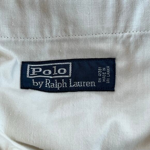 Polo Ralph Lauren All Over Pony logo Chino Shorts Mens 30 Khaki Classic Fit 9” - Picture 5 of 10